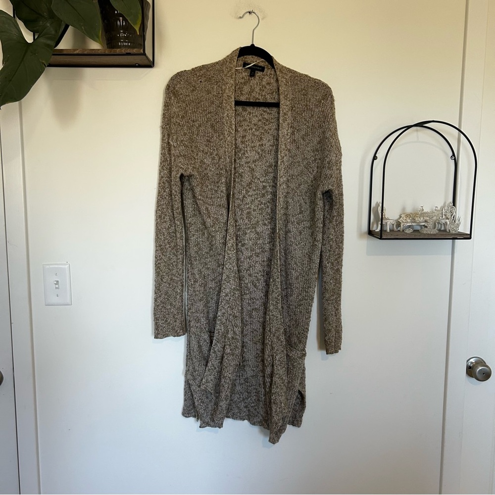 Banana Republic 100% Cotton Long Sleeve Open Front Duster Cardigan Size Medium